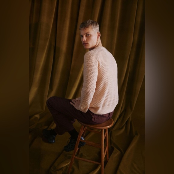 Standard Cloth Sheer Crew Neck Sweater - Picture 3 of 7